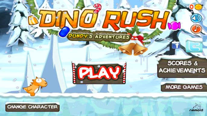 Dino Rush xmas update